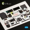 KELIK K72036 F-35B INTERIOR 3D DECALS FOR HASEGAWA KIT 1/72